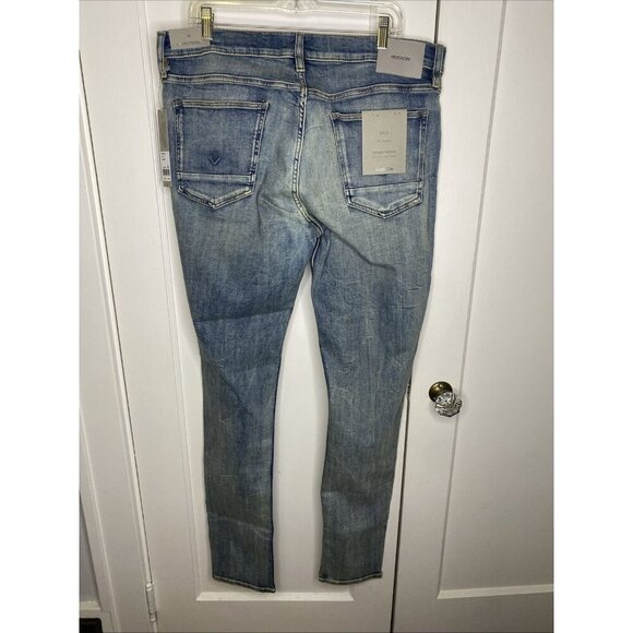 Hudson Zack Midrise Slim In National Size 38 NWT MSRP $235 Distressed Stretch - Picture 3 of 10